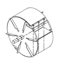 Schredder ECO8 mit separatem Motor