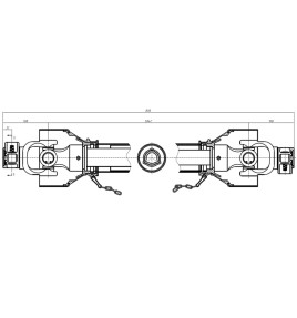 Gelenkwelle T04B-800