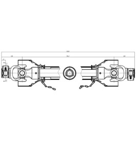 Gelenkwelle T04B-1000