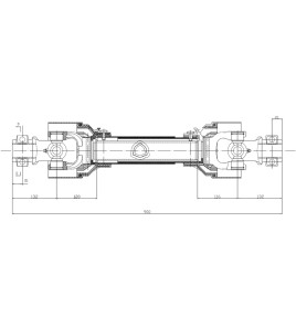 Gelenkwelle T08B-900