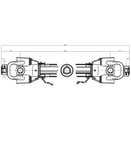 Gelenkwelle T08B-1800