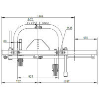 Doppelseitiger Rahmen DH 120