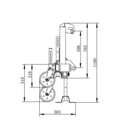 Doppelseitiger Rahmen DH 120