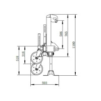 Doppelseitiger Rahmen DH 120