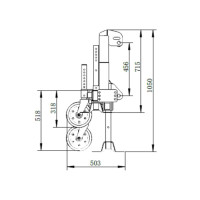 Doppelseitiger Rahmen DH 90